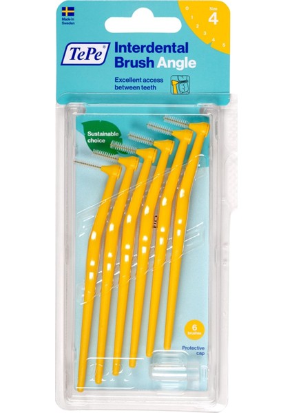 Angel Arayüz Fırçası Sarı 0.7 mm 6 Lı