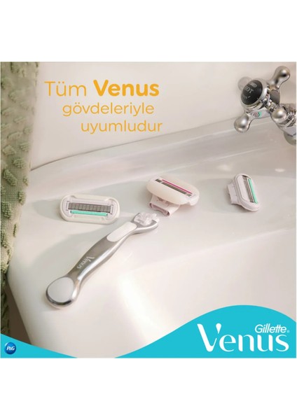 Comfortglide Olay Kadın Yedek Tıraş Bıçağı 4'lü, 5 Bıçaklı Paslanmaz Çelik – Pürüzsüz ve Rahat Tıraş indirimleri