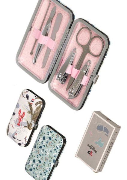 Acarlarticaret Manikür Pedikür Seti 6 Parça Profesyonel modelleri