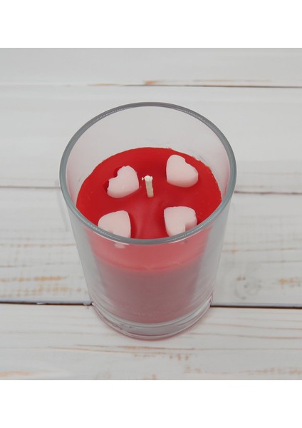 Kişiye Özel Isimli Kırmızı Defter ve Cam Bardakta Kalp Figürlü Kokulu Mum Hediye Seti-2, Sevgiliye Hediye, Arkadaşa Hediye fiyatları