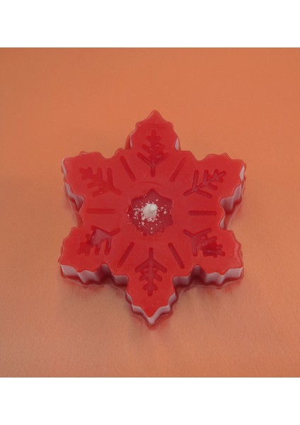Yılbaşı Hediyesi Bk Gift Kişiye Özel Yeni Yıl Tasarımlı Kırmızı Kupa Bardak ve Kırmızı Kar Tanesi Kokulu Mum Hediye Seti-10, Sevgiliye, Arkadaşa Hediye fırsatları
