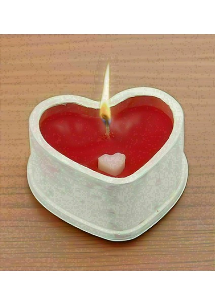 Sevgililere Özel Isimli Kırmızı Defter ve Kalp Taş Obje Kokulu Mum Hediye Seti-4, Sevgiliye Hediye, Sevgililer Günü fiyatları