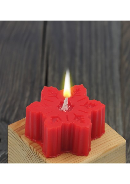 Yılbaşı Hediyesi Bk Gift Kişiye Özel Yeni Yıl Tasarımlı Kırmızı Kupa Bardak ve Kırmızı Kar Tanesi Kokulu Mum Hediye Seti-12, Sevgiliye, Arkadaşa Hediye modelleri