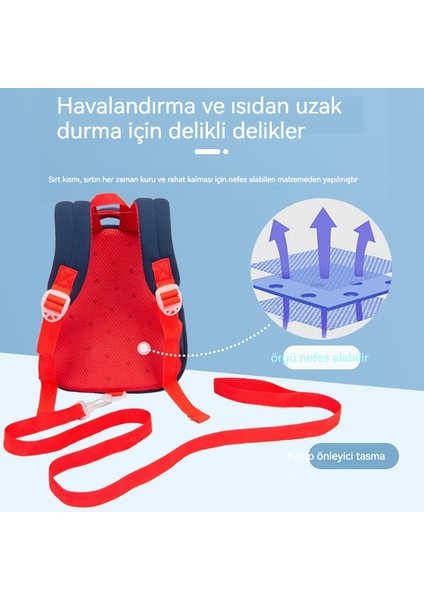 Anaokulu Okul Çantası Erkek ve Kız Bebek Hafif Anti-Kayıp Seyahat Çocuk Okul Çantası (Yurt Dışından) modelleri