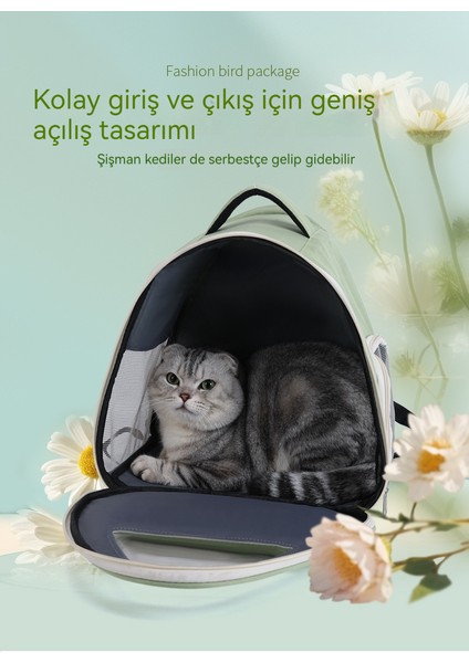 Katlanabilir Dış Mekan Taşınabilir Evcil Hayvan Çantası (Yurt Dışından)