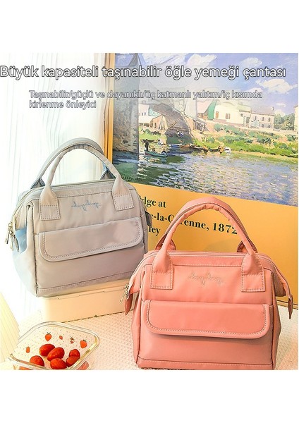 Yalıtımlı Taşınabilir Öğle Yemeği Kutusu Çantası (Yurt Dışından) indirimleri