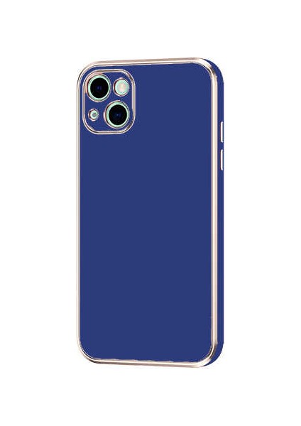 iPhone 13 - Uyumlu Wowcase Bark Kapak-Lacivert