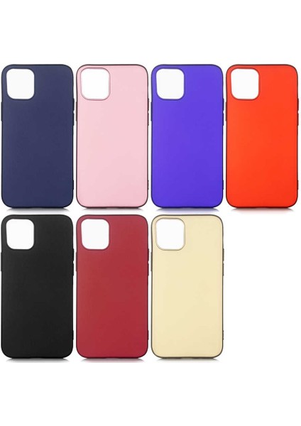 iPhone 12 Mini - Uyumlu Wowcase Premier Silikon Kapak-Gold