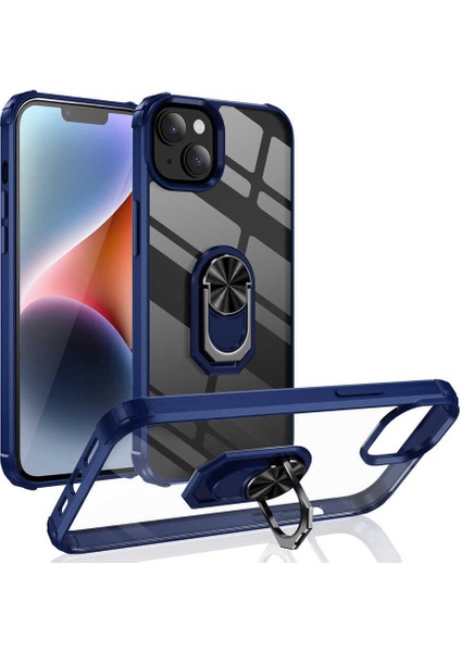 iPhone 14 Plus - Uyumlu Wowcase Mola Kapak-Lacivert