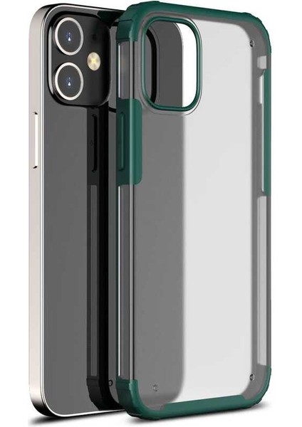 iPhone 12 Mini - Uyumlu Wowcase Volks Kapak-Koyu Yeşil