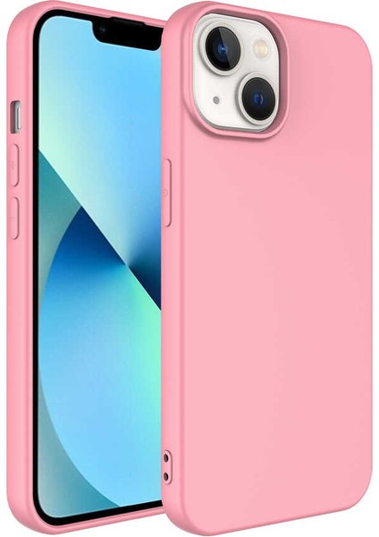 iPhone 14 Plus - Uyumlu Wowcase Mara Lansman Kapak-Pembe