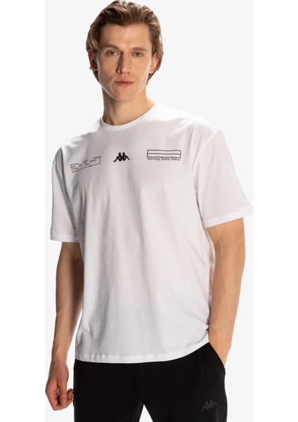 Authentic Alvin Erkek Beyaz T-Shirt 341R3HW-001