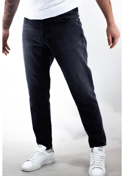 Loose Fit Pantolon Koyu Gri