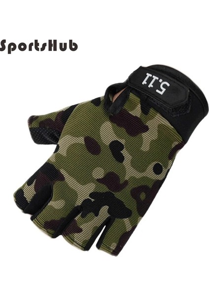 Yeşil Stil M Beden Sportshub Kaymaz Yarım Parmak Spor Eldivenleri Vücut Geliştirme Eğitimi Bilek Eldiven Dambıl Fitness Egzersiz Halter Için NR0119 (Yurt Dışından) fırsatları
