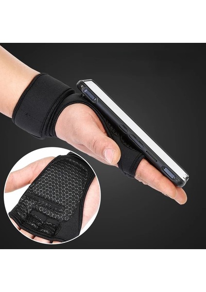 A-Siyah Yok Bilek Stili M Beden Ağırlık Kaldırma Eğitim Eldiven Kadın Erkek Fitness Spor Vücut Geliştirme Jimnastik Sapları Spor Salonu El Palm Bilek Koruyucu Eldiven (Yurt Dışından) fırsatları