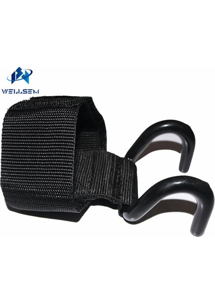 Tek Elle Stil 1 Adet Ağırlık Kaldırma Kancası El Çubuğu Bilek Kayışları Eldiven Halter Gücü Eğitimi Gym Fitness Kanca Desteği Kaldırma Kavrama Kemeri (Yurt Dışından) indirimleri