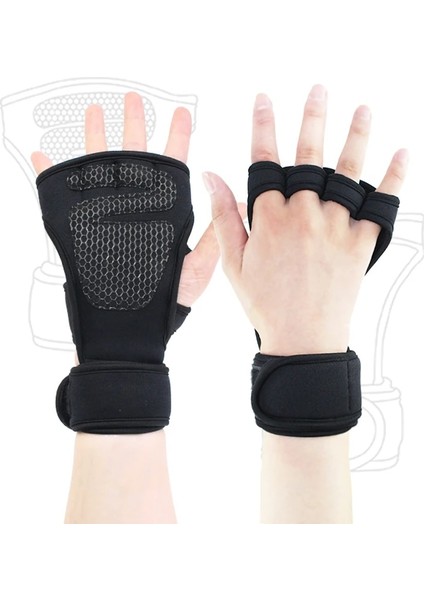 Kırmızı Stil M Beden Fitness Spor Halter Eldivenleri Kaymaz Egzersiz Yarım Parmak Eldiven Dambıl Spor Eldivenleri Spor Crossfit Eğitim Eldivenleri (Yurt Dışından) modelleri