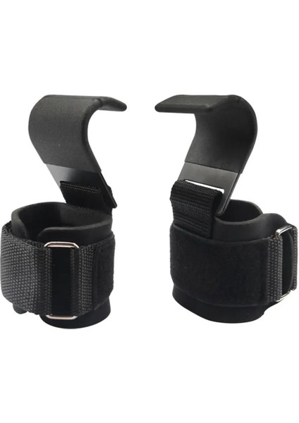 1 Çift Blackc A Stili Bilek Kayışları Ağırlık Kaldırma Kancaları Pull Ups Egzersiz Kancası Spor Salonu Fitness Seti Halter Ağır Hizmet Tipi Güç Kaldırma Sapları Yastıklı (Yurt Dışından) modelleri