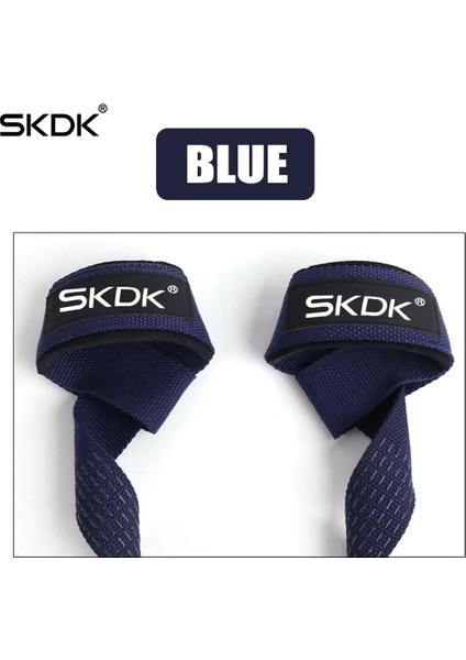 Mavi 1pc Tarzı Ağırlık Kaldırma Bileklik Elastik Nefes Alabilir Bilek Sargıları Bandaj Spor Salonu Halter Güç Kaldırma Bileklik Destek Kayışı #T1P (Yurt Dışından) fırsatları