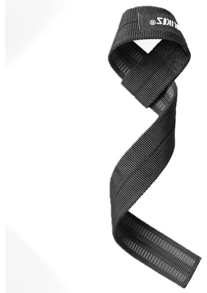 Siyah Stil 2 Adet Spor Salonu Kaldırma Sapanlar Halter Bilek Ağırlık Kemeri Vücut Geliştirme Eldivenleri Kadın Erkek Spor Crossfit Barbells Güç Sporu (Yurt Dışından)