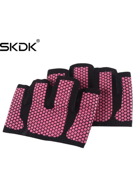 Pembe Tarzı L Beden Skdk Kaymaz Spor Eldivenleri Nefes Alabilir Yarım Parmak Spor Eldivenleri Crossfit Egzersiz Dambıl Eğitim Spor Eldivenleri Egzersiz Eldivenleri (Yurt Dışından)