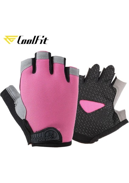 Tip A--Gül Tarzı Xl Beden Coolfit Nefes Alabilir Spor Eldivenleri Silikon Palmiye Boş Sırt Spor Eldivenleri Halter Egzersiz Dambıl Crossfit Vücut Geliştirme (Yurt Dışından)