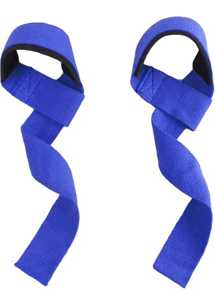 Mavi Stil 2 Adet Dambıl Musculation Kaldırma Askıları Crossfit Spor Salonu Ekipmanları Eldiven Vücut Geliştirme Fitness Bilek Wrap Halter Egzersiz Eğitimi (Yurt Dışından)