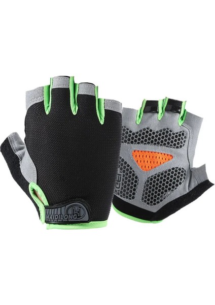 B Tipi--Yeşil Stil Xl Beden Yaz Erkek Kadın Spor Eldivenleri Spor Halter Bisiklet Yoga Vücut Geliştirme Eğitimi Ince Nefes Kaymaz Yarım Parmak Eldiven (Yurt Dışından) fiyatları