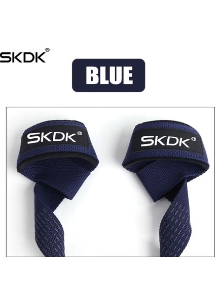 Mavi Stil Halter Spor Salonu Kaymaz Spor Güvenlik Bilek Kayışları Ağırlık Kaldırma Bilek Desteği Crossfit El Sapları Fitness Powerlifting #w5 (Yurt Dışından) modelleri