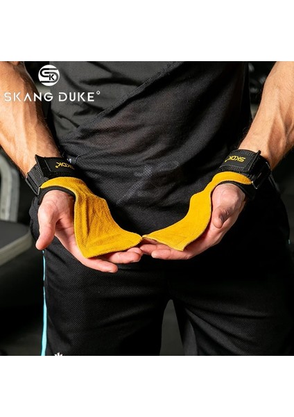 Erik Tarzı Bedensiz 1 Çift Deri Kaymaz Halter Kavrama Eldivenleri Jimnastik Dambıl Halter Fitness Salonu Ağırlıkları Crossfit Vücut Geliştirme Eğitimi (Yurt Dışından) fırsatları