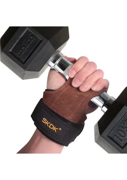 Erik Tarzı Bedensiz 1 Çift Deri Kaymaz Halter Kavrama Eldivenleri Jimnastik Dambıl Halter Fitness Salonu Ağırlıkları Crossfit Vücut Geliştirme Eğitimi (Yurt Dışından) indirimleri