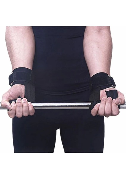Siyah Stil Fitness Halter Eldivenleri Spor Salonu Kavrama Kayış Pedleri Bilek Sargıları Halter Halter Halter Vücut Geliştirme Guantes Spor Salonu Spor Eldiven (Yurt Dışından) modelleri