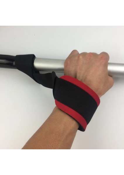 Siyah Stil 2 Adet Spor Salonu Kaldırma Kayışları Halter Bilek Ağırlık Kemeri Vücut Geliştirme Eldivenleri Kadın Erkek Spor Crossfit Barbells Güç Sporu (Yurt Dışından) indirimleri
