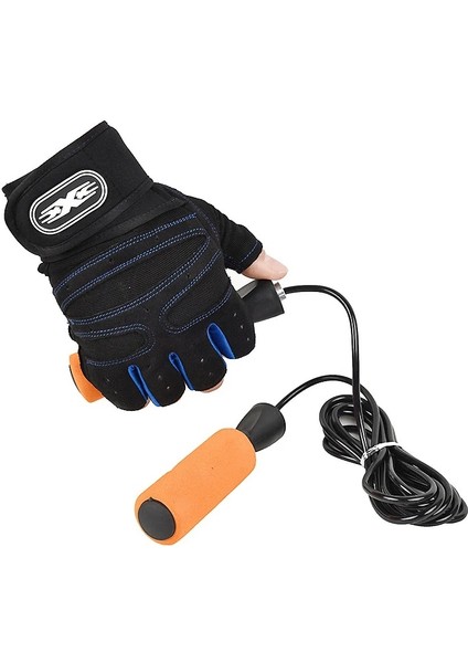 Koyu Mavi Stil M Beden Spor Eldivenleri Fitness Yarım Parmak Kaymaz Yatay Bar Dambıllar Mekanik Halter Nefes Alabilir Aşınmaya Dayanıklı Bilek Eldiven (Yurt Dışından) modelleri