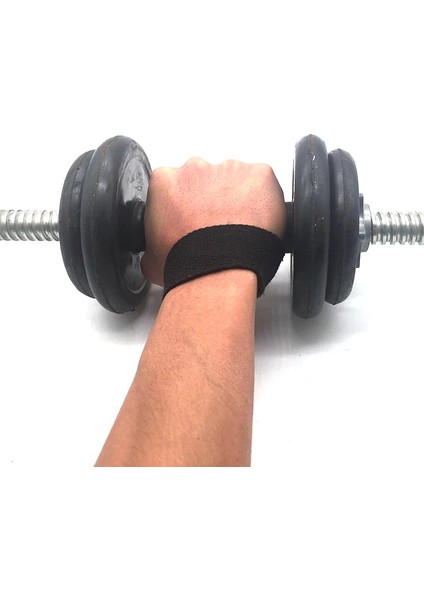 Kırmızı Stil 2 Adet Spor Salonu Kaldırma Sapanlar Ağırlık Kaldırma Bilek Ağırlık Kemeri Vücut Geliştirme Eldivenleri Kadın Erkek Spor Crossfit Barbells Güç (Yurt Dışından) fırsatları