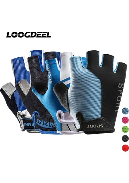 Siyah Bir Stil L Beden Loogdeel Halter Yarım Parmak Eldiven Anti-Ter Kaymaz Rahat Nefes Spor Doğa Sporları Halter Eldivenleri (Yurt Dışından) modelleri