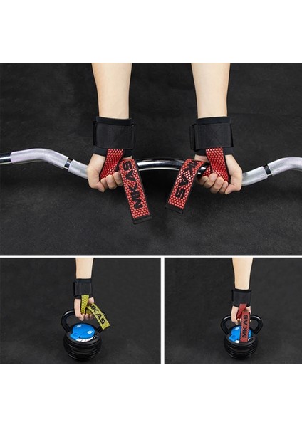 Gri Askı Stili Ağırlık Kaldırma Askıları El Bilek Kemeri Vücut Geliştirme Için Destek Brace Fitness Bilek Ağırlık Kemeri Barbells Powerlifting (Yurt Dışından) fiyatları