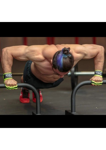 Sarı Stil S Beden Spor Deri Dolgu Eldivenleri Wod'lar, Spor Salonu Egzersizi, Halter ve Dolgu Için Bilek Destekli Çapraz Eğitim Eldivenleri (Yurt Dışından) fırsatları