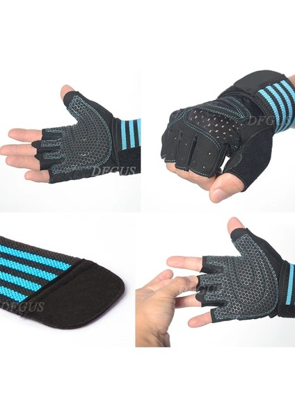 Old Pink Style Xl Beden New Workout Barbell Gym Fitness Gloves Men Women With Wrist Support For Cossfit Training Exercise Protect Weightlifting (Yurt Dışından) fırsatları