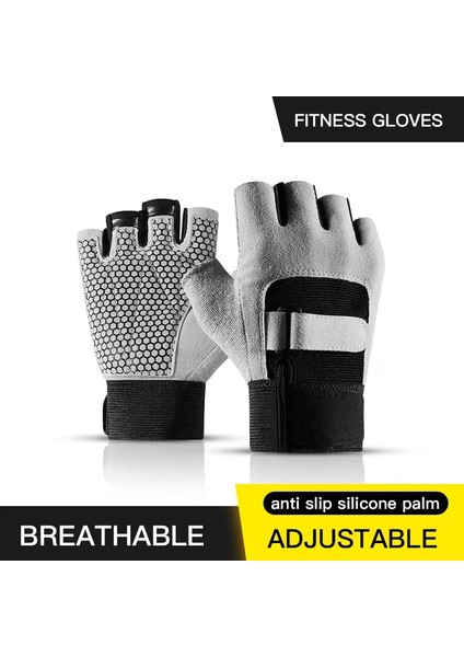 Gy Tarzı L Beden Spor Eldivenleri Nefes Alabilir Ağır Egzersiz Ağırlık Kaldırma Adam Crossfit Vücut Geliştirme Eğitimi Spor Fitness Egzersiz Eldivenleri (Yurt Dışından) fırsatları