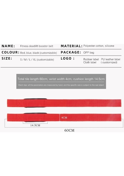 Blue Straps Style Weight Lifting Hand Wrist Belt Gym Lifting Straps Fitness Wrist Wrap Bodybuilding Dumbbell Barbell Exercise Training Power (Yurt Dışından) fiyatları