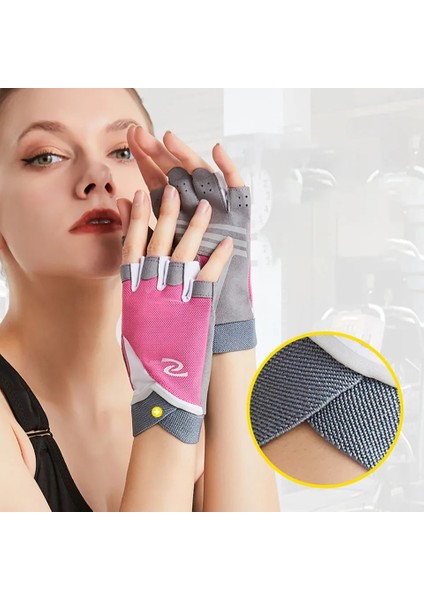 Lacivert Tarzı Xl Beden Loogdeel Fitness Yarım Parmak Eldiven Kaymaz Nefes Fitness Ekipmanları Dambıl Eğitim Spor Salonu Vücut Geliştirme Bisiklet Eldivenleri (Yurt Dışından) modelleri