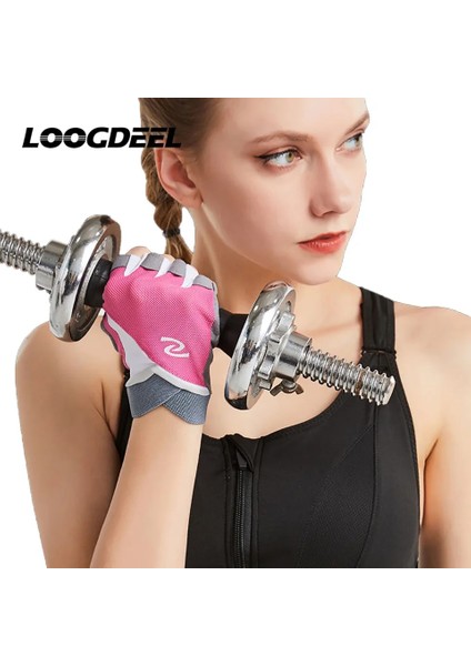 Lacivert Tarzı Xl Beden Loogdeel Fitness Yarım Parmak Eldiven Kaymaz Nefes Fitness Ekipmanları Dambıl Eğitim Spor Salonu Vücut Geliştirme Bisiklet Eldivenleri (Yurt Dışından) indirimleri