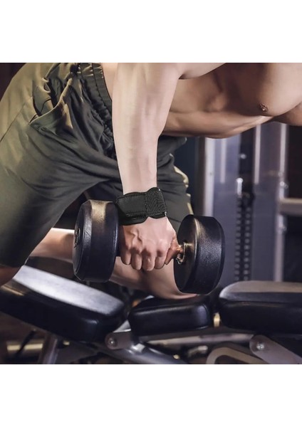 Siyah Stil 1 Çift Ağırlık Kaldırma Kavrama Kancaları Kaldırma Kancası El-Bar Fitness Bilek Kayışları Ağır Hizmet Çekmeceleri Güç Sapları Egzersiz Kancası (Yurt Dışından) fırsatları