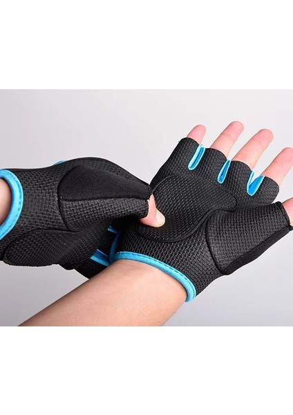 Gül Tarzı Xl Beden Spor Yarım Parmak Eldiven Erkekler Için Kadın Gym Fitness Egzersiz Eğitimi Bilek Kaymaz Direnç Ağırlık Kaldırma Vücut Geliştirme (Yurt Dışından) fırsatları