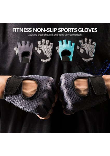 No.1 Tarzı S Beden 1 Çift Profesyonel Spor Salonu Fitne Eldiven Kadın Erkek Crossfit Egzersiz Vücut Geliştirme Eğitimi Ince Nefes Kaymaz Yarım Parmak Eldiven (Yurt Dışından) fırsatları