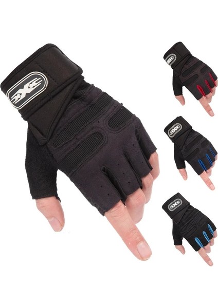 Kırmızı Stil M Beden M-Xl Spor Eldivenleri Ağır Spor Egzersiz Ağırlık Kaldırma Eldivenleri Vücut Geliştirme Eğitimi Spor Fitness Eldivenleri Crossfit Ekipmanları (Yurt Dışından) fiyatları