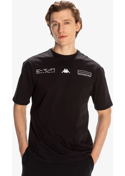 Authentic Alvin Erkek Siyah T-Shirt 341R3HW-005