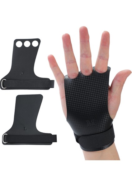 No Delik Siyah Stil L Beden Halter Kettlebells Jimnastik Egzersiz Equipmento Için Karbon El Kavrama Crossfit Aksesuarları Taşıma Çantası ile Guantes (Yurt Dışından) fırsatları