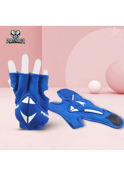 Mavi Stil Spor Salonu Spor Fitness El Ağırlık Kaldırma Eldivenleri Erkekler Bayanlar Kadınlar Koşu Egzersiz Boks Eğitimi Vücut Geliştirme (Yurt Dışından)